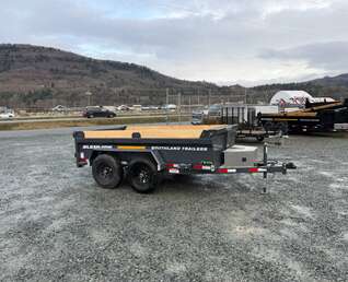 Thumbnail Photo of 2026 Southland 5x10 Dump Trailer 11,464lbs GVW Charcoal Grey w/ Tarp & Ramps