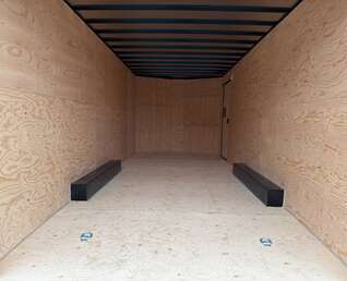 Thumbnail Photo of 2026 Royal Cargo 8.5x20 +V Nose 11,400lb Cargo / Enclosed Trailer Car Hauler Extra Height Ramp Door Pewter BLACKOUT Package