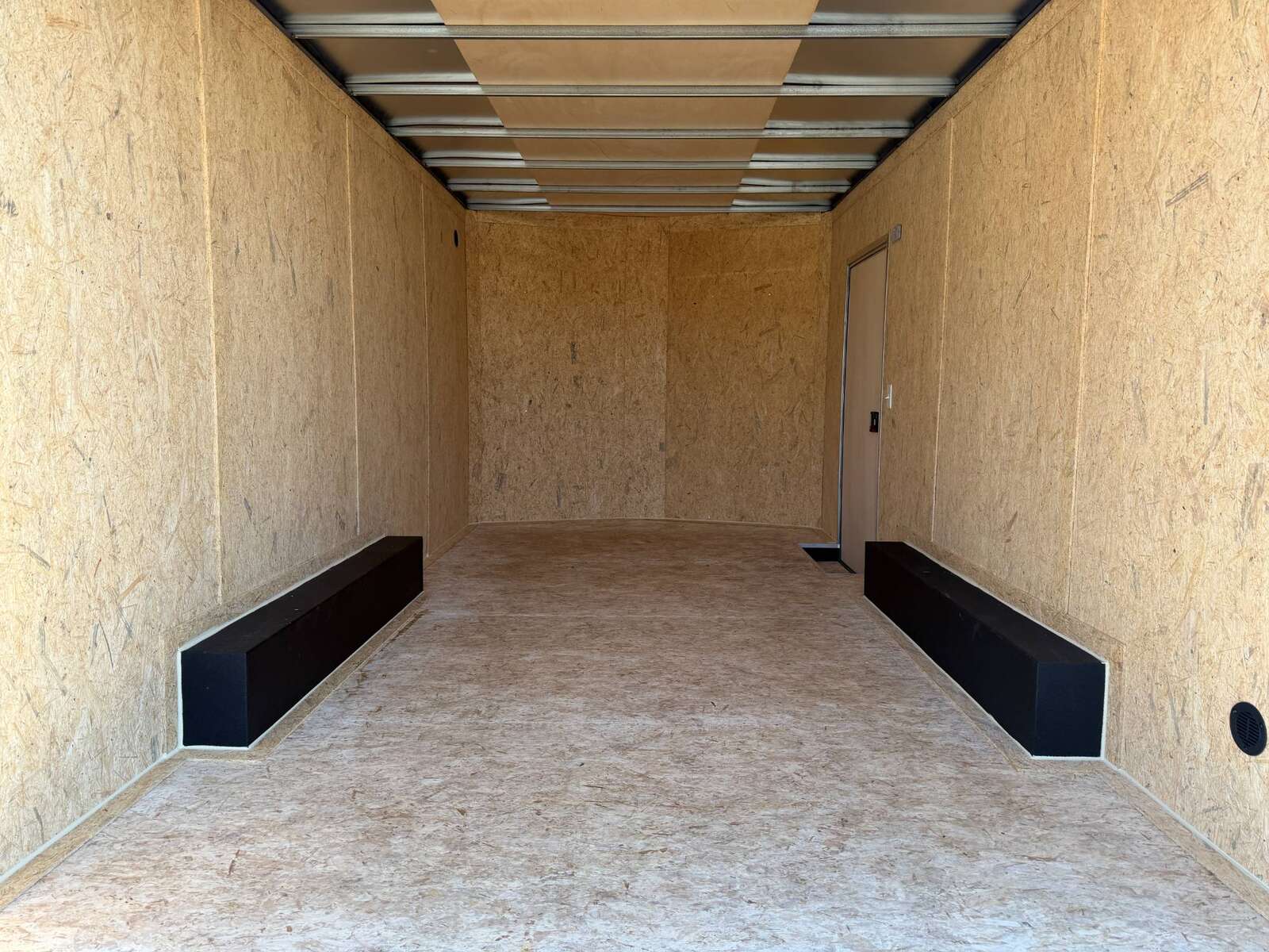 Photo of 2026 Impact 8.5x16 Quake V Nose Cargo Enclosed Trailer Ramp Door Extra Height Black 7000lb GVW