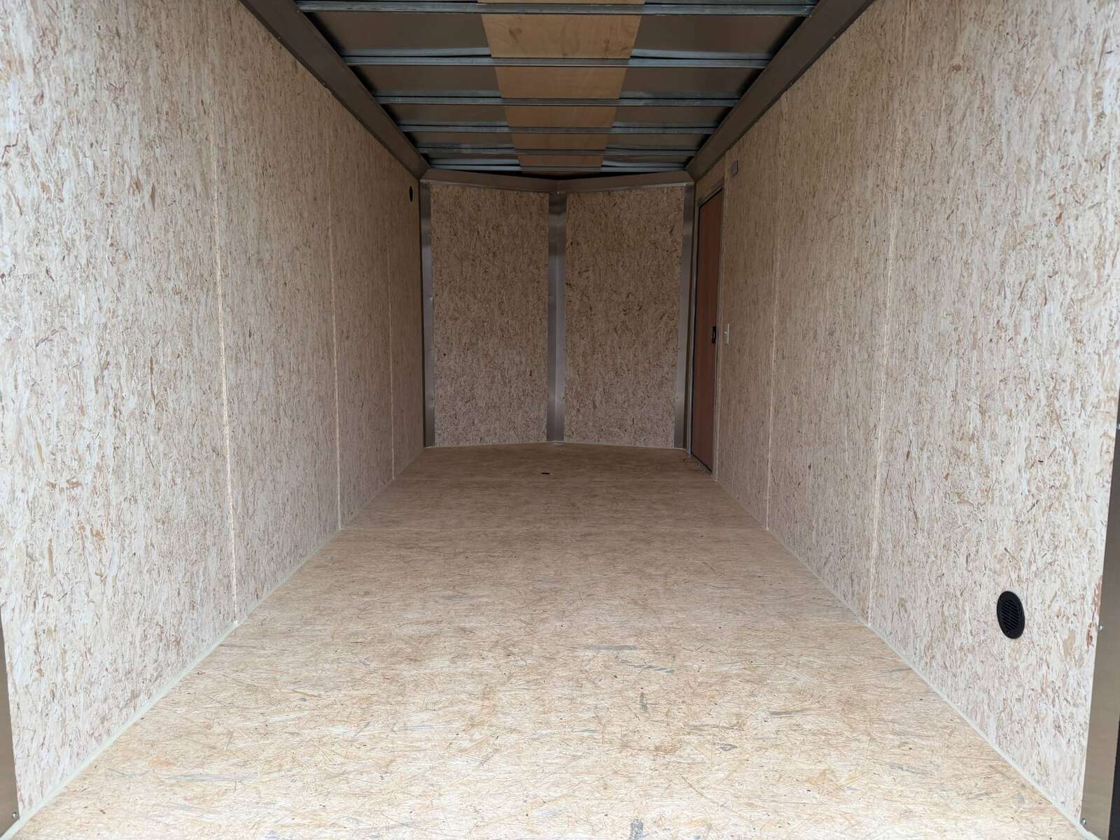 Photo of 2026 Impact Quake 7X16 V-Nose Ramp Door Cargo / Enclosed Trailer Extra Height Black 7000lb GVW