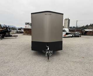 Thumbnail Photo of 2026 Royal Cargo 7X14 V Nose 7700LB GVW RAMP DOOR Pewter w/ Blackout Package Enclosed Cargo Trailer Extra Tall