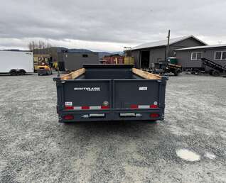 Thumbnail Photo of 2026 Southland 6X12 Dump Trailer Charcoal Grey 15,400LB Heavy Duty with Tarp & Ramps