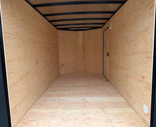 Thumbnail Photo of 2026 Royal Cargo 6x12 V Nose Cargo / Enclosed Trailer Barn Doors White