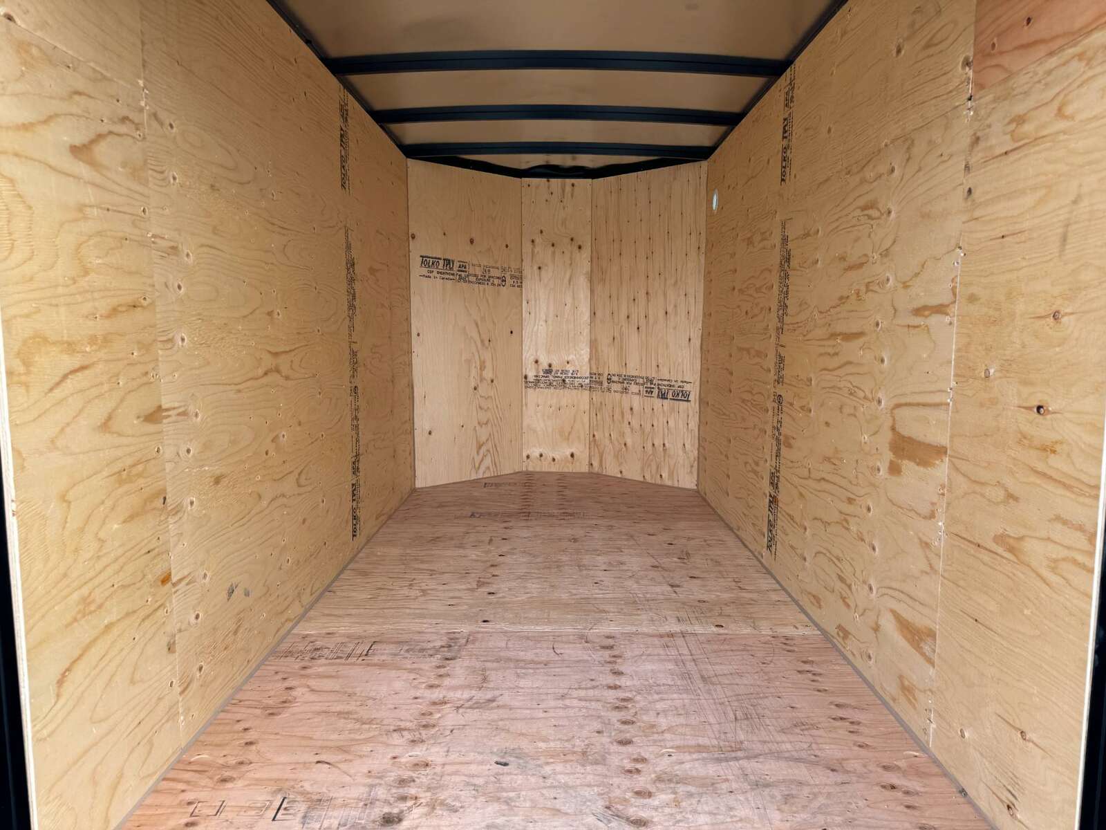 Photo of 2026 Royal Cargo 5x10 Cargo Enclosed Trailer V Nose Barn Doors White