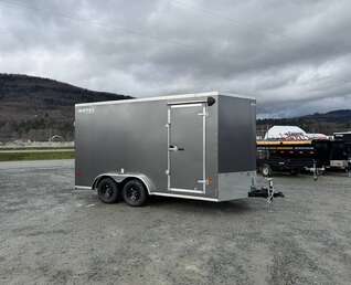 Thumbnail Photo of 2026 Royal 7.5X14 Cargo / Enclosed Trailer RAMP DOOR EXTRA HEIGHT 7700LB GVW Charcoal Grey (GSR)