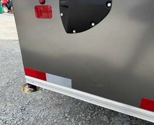 Thumbnail Photo of **SCRATCH SALE** 2026 Royal Cargo 8.5x24 V Nose Car Hauler Cargo / Enclosed Trailer 11,400lb GVW Charcoal Grey Ramp Door Extra Height (GSR)