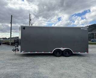 Thumbnail Photo of 2026 Royal Cargo 8.5x20 +V Nose 11,700lb Cargo / Enclosed Trailer Car Hauler Extra Height Ramp Door Charcoal Grey (GSR)