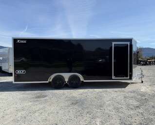 Thumbnail Photo of 2026 Alcom XLT Pro 8.5x20 Car Hauler Enclosed Cargo Trailer w/ Side escape door 7000lb GVW Black
