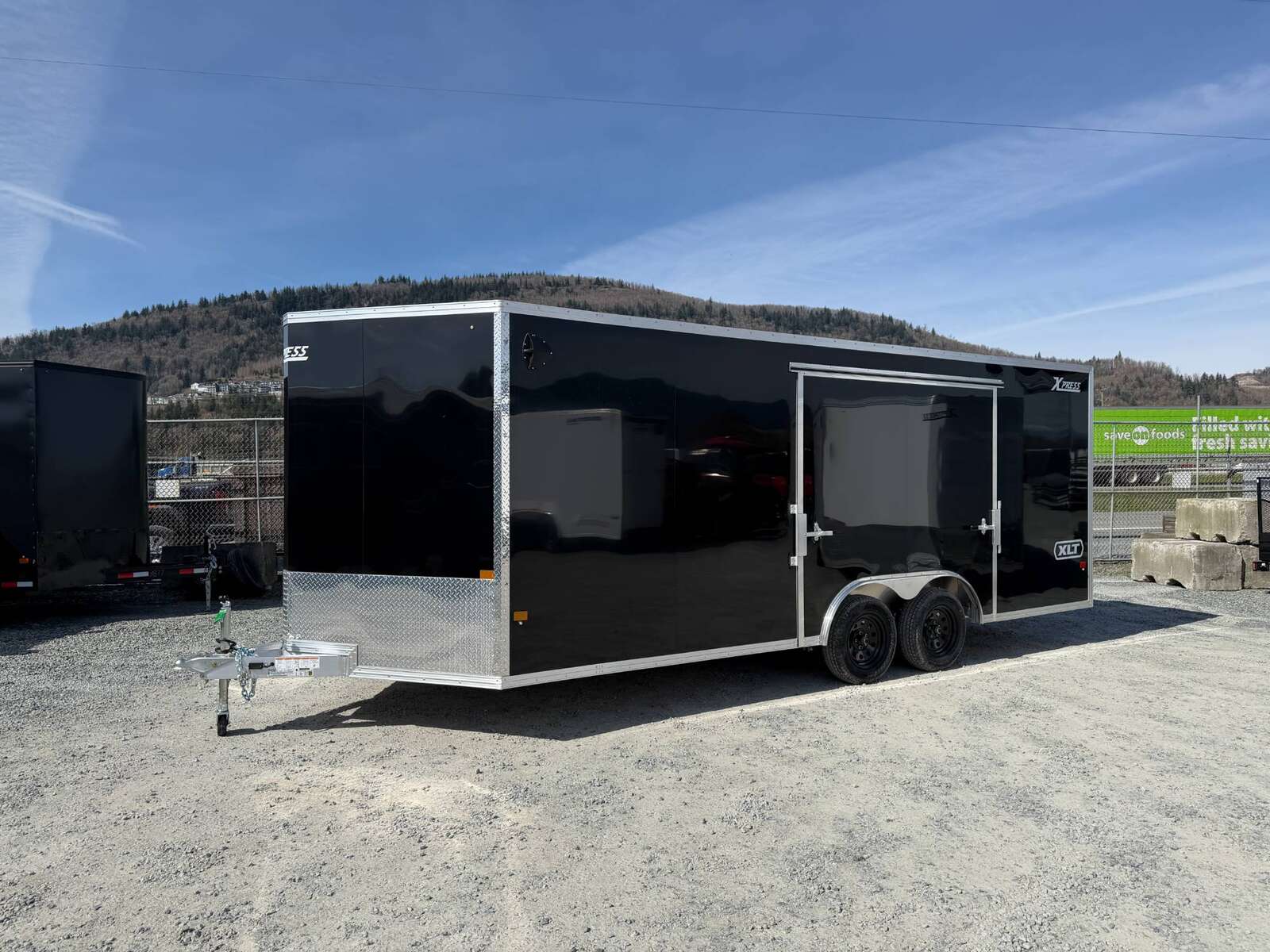 Photo of 2026 Alcom XLT Pro 8.5x20 Car Hauler Enclosed Cargo Trailer w/ Side escape door 7000lb GVW Black