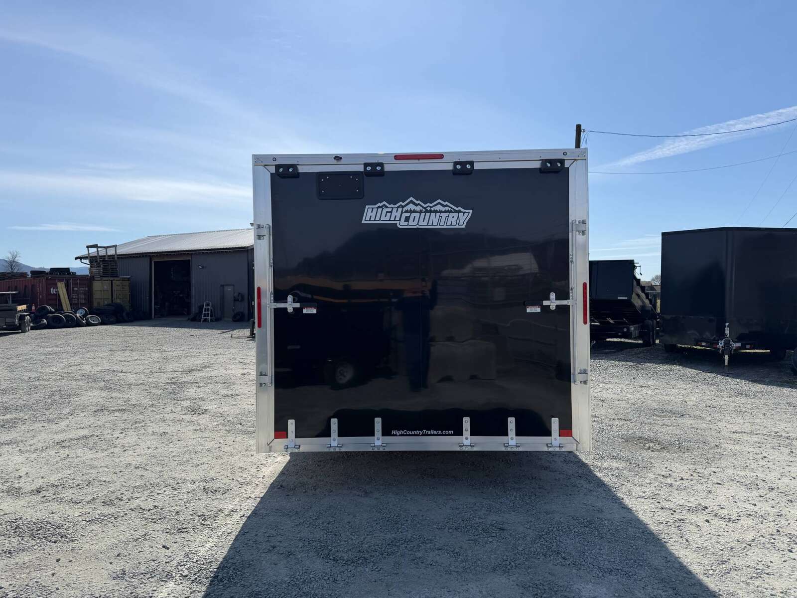 Photo of 2026 Alcom XLT Pro 8.5x20 Car Hauler Enclosed Cargo Trailer w/ Side escape door 7000lb GVW Black