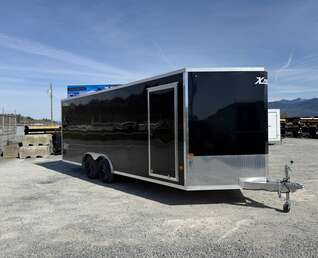 Thumbnail Photo of 2026 Alcom XLT Pro 8.5x20 Car Hauler Enclosed Cargo Trailer w/ Side escape door 7000lb GVW Black