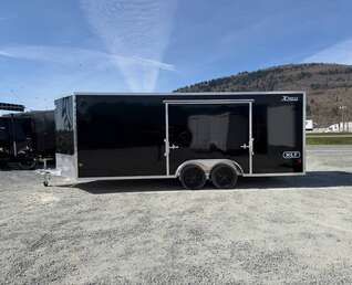 Thumbnail Photo of 2026 Alcom XLT Pro 8.5x20 Car Hauler Enclosed Cargo Trailer w/ Side escape door 7000lb GVW Black