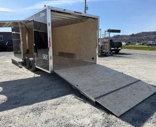 Thumbnail Photo of 2026 Alcom XLT Pro 8.5x20 Car Hauler Enclosed Cargo Trailer w/ Side escape door 7000lb GVW Black
