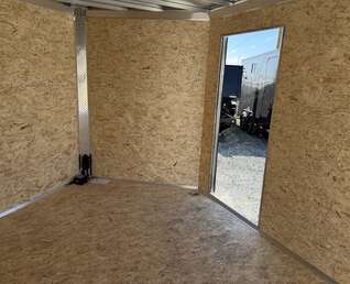 Thumbnail Photo of 2026 Alcom XLT Pro 8.5x20 Car Hauler Enclosed Cargo Trailer w/ Side escape door 7000lb GVW Black