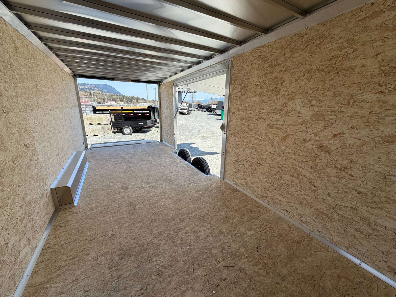 Photo of 2026 Alcom XLT Pro 8.5x20 Car Hauler Enclosed Cargo Trailer w/ Side escape door 7000lb GVW White