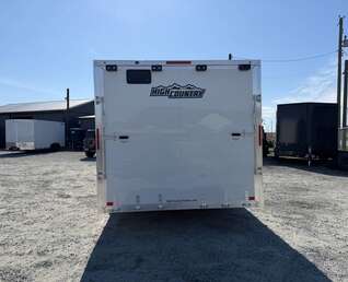 Thumbnail Photo of 2026 Alcom XLT Pro 8.5x20 Car Hauler Enclosed Cargo Trailer w/ Side escape door 7000lb GVW White