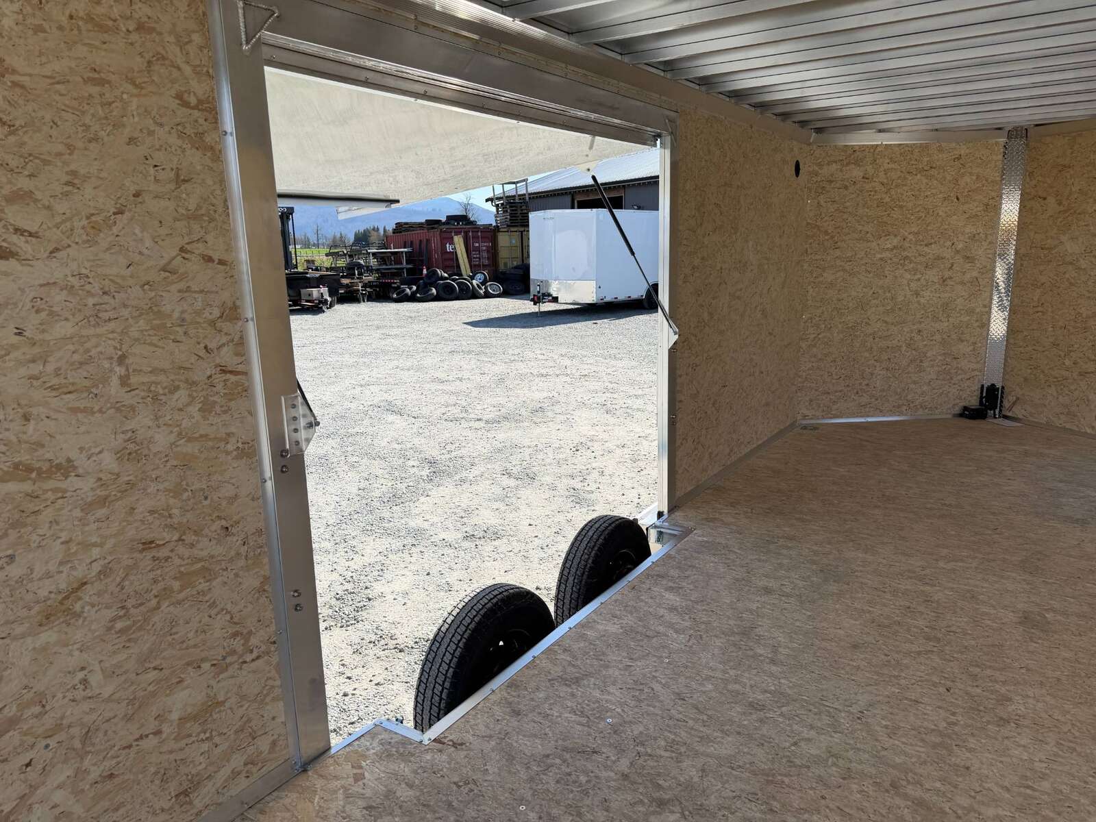 Photo of 2026 Alcom XLT Pro 8.5x20 Car Hauler Enclosed Cargo Trailer w/ Side escape door 7000lb GVW White