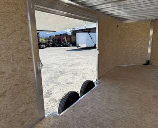 Thumbnail Photo of 2026 Alcom XLT Pro 8.5x20 Car Hauler Enclosed Cargo Trailer w/ Side escape door 7000lb GVW White