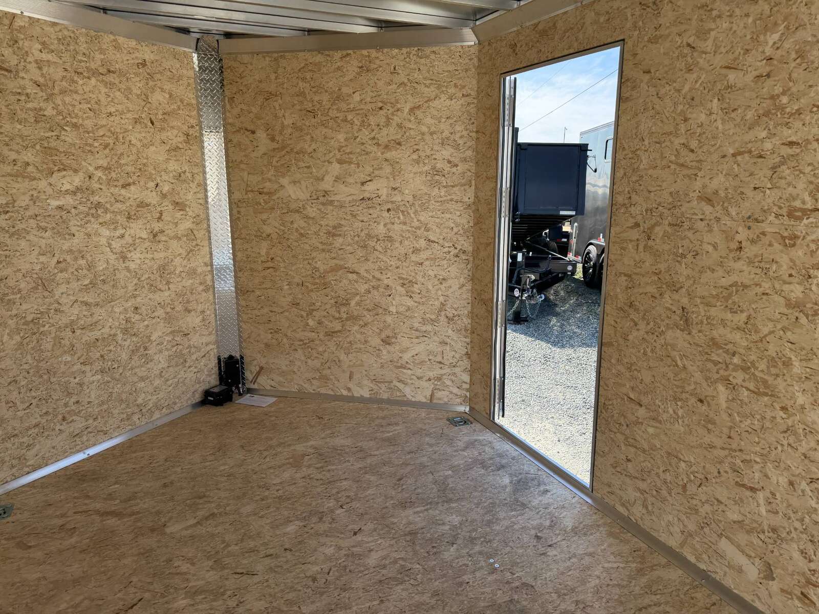 Photo of 2026 Alcom XLT Pro 8.5x20 Car Hauler Enclosed Cargo Trailer w/ Side escape door 7000lb GVW White