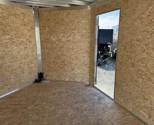 Thumbnail Photo of 2026 Alcom XLT Pro 8.5x20 Car Hauler Enclosed Cargo Trailer w/ Side escape door 7000lb GVW White