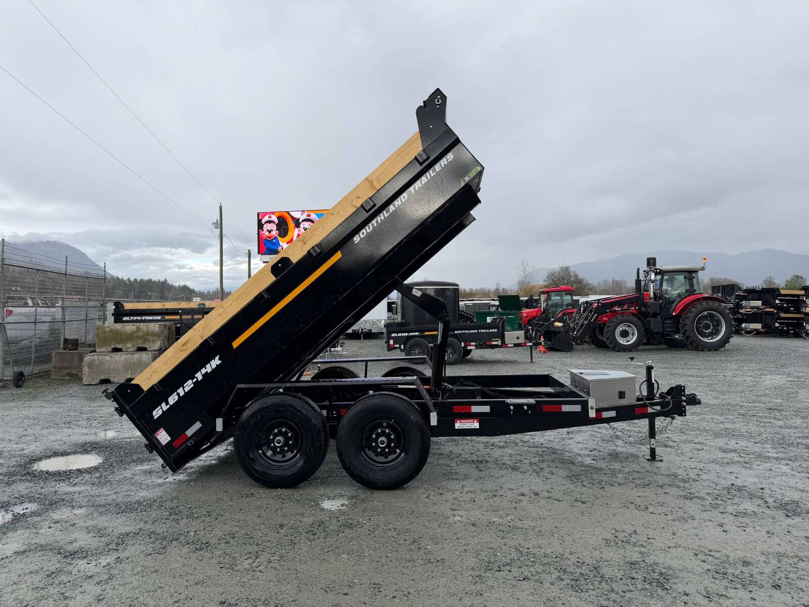 Photo of 2026 Southland 6X12 Dump Trailer 15,400LB Heavy Duty with Tarp & Ramps