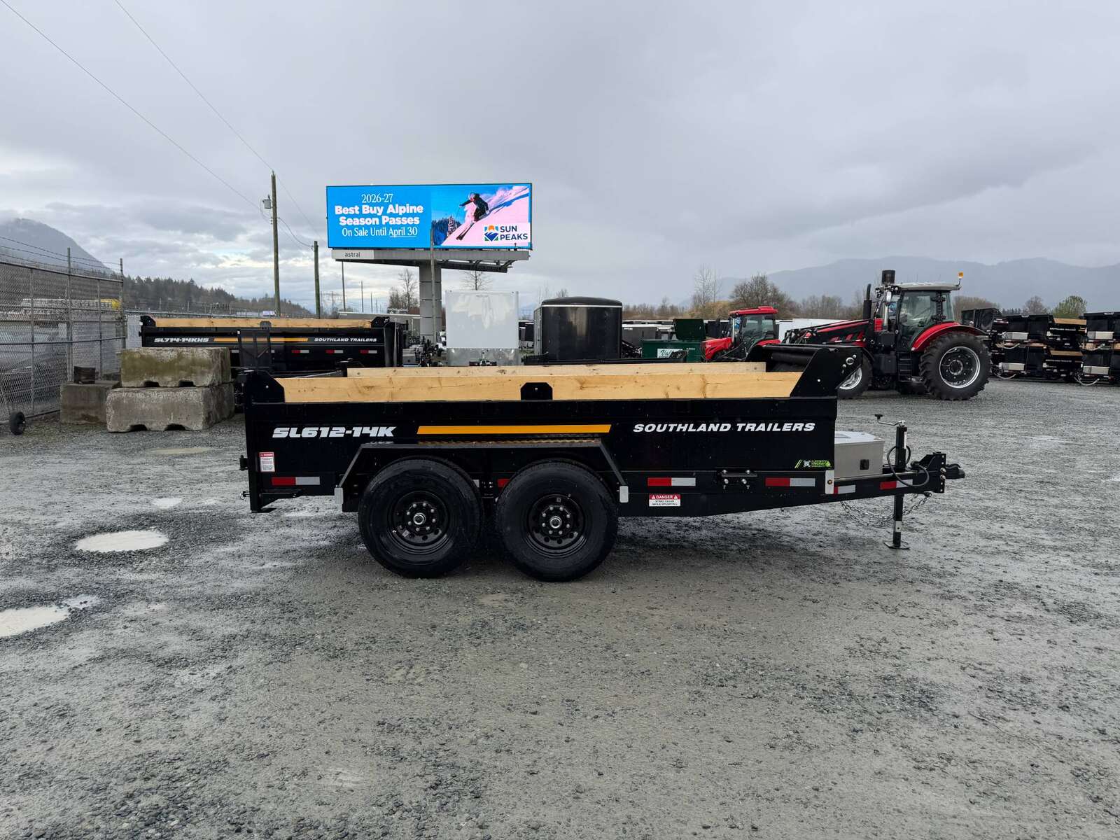 Photo of 2026 Southland 6X12 Dump Trailer 15,400LB Heavy Duty with Tarp & Ramps