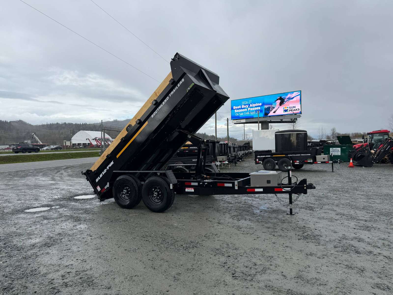 Photo of 2026 Southland 6X12 Dump Trailer 15,400LB Heavy Duty with Tarp & Ramps