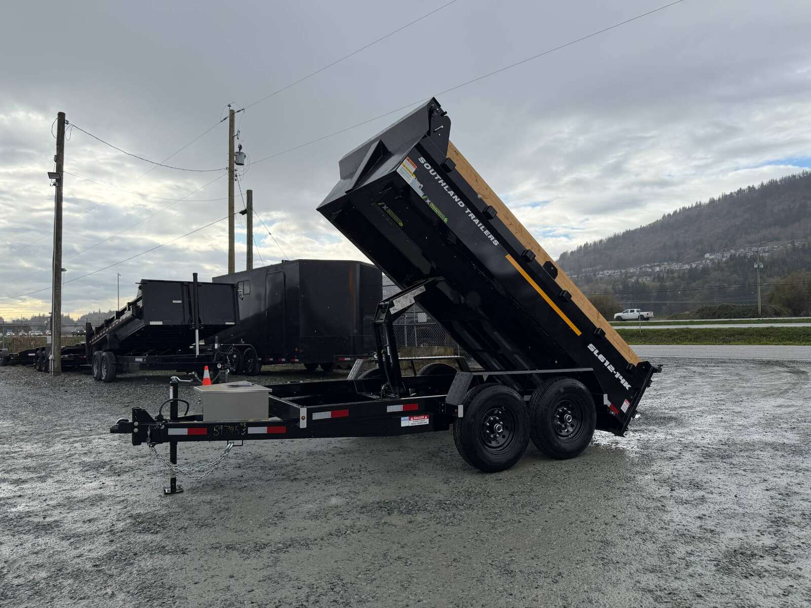 Photo of 2026 Southland 6X12 Dump Trailer 15,400LB Heavy Duty with Tarp & Ramps