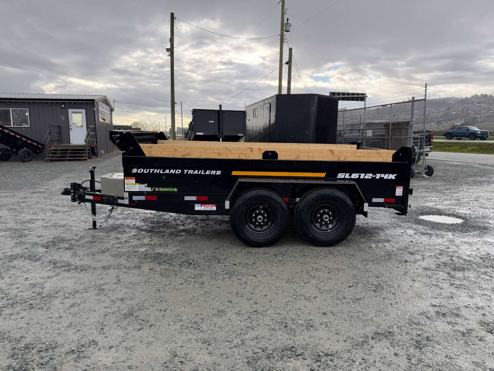 Photo of 2026 Southland 6X12 Dump Trailer 15,400LB Heavy Duty with Tarp & Ramps