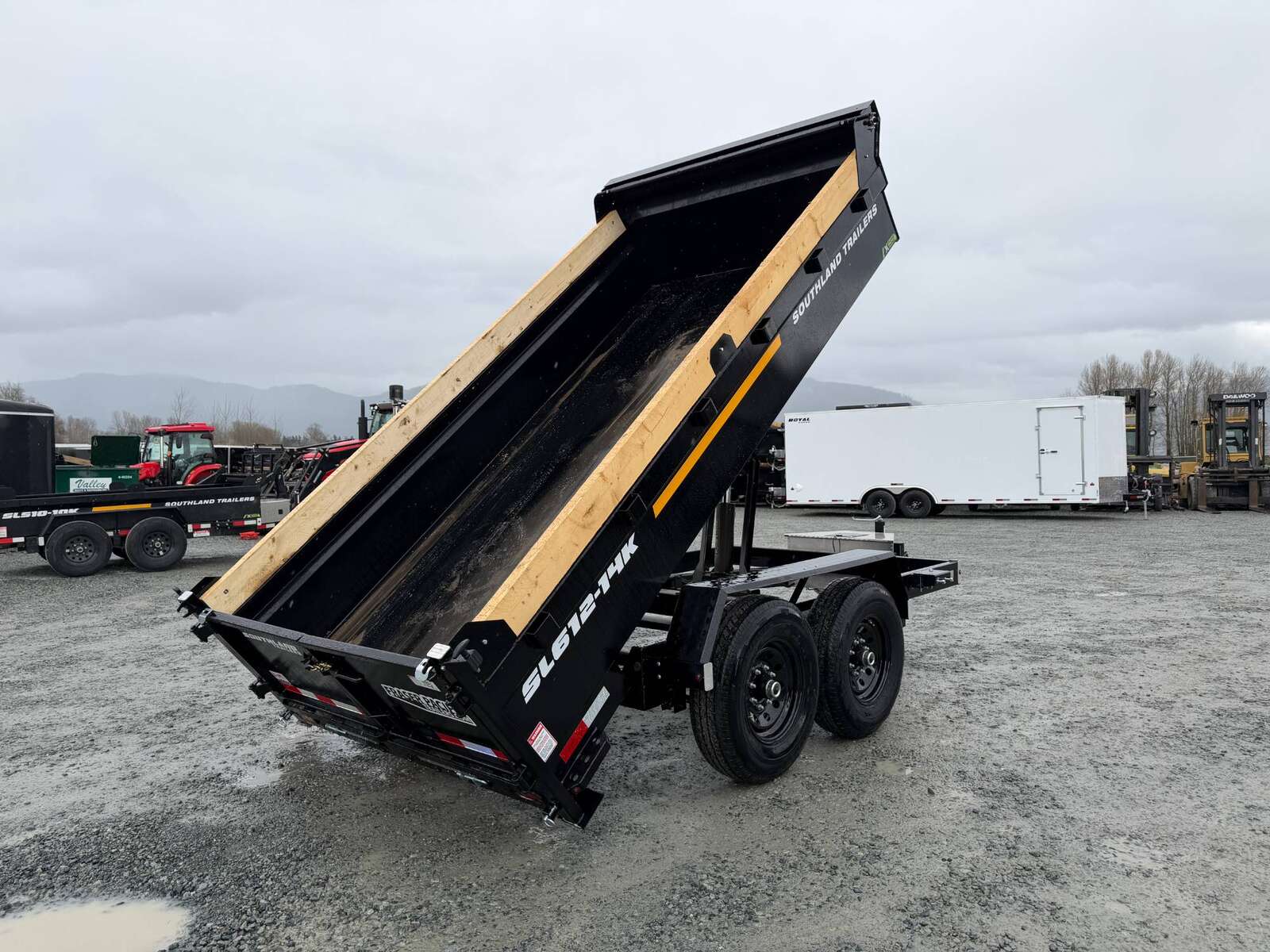 Photo of 2026 Southland 6X12 Dump Trailer 15,400LB Heavy Duty with Tarp & Ramps