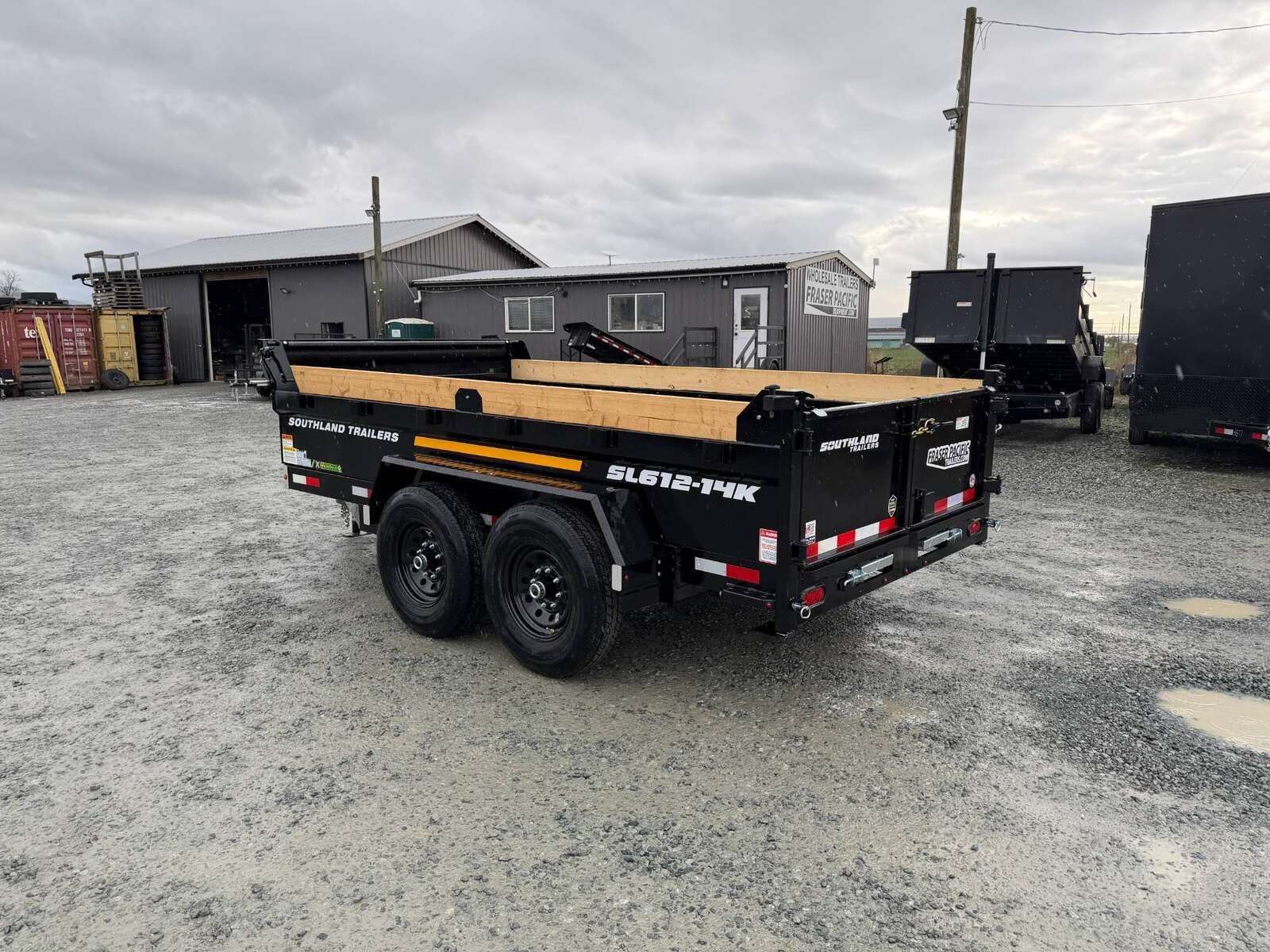 Photo of 2026 Southland 6X12 Dump Trailer 15,400LB Heavy Duty with Tarp & Ramps