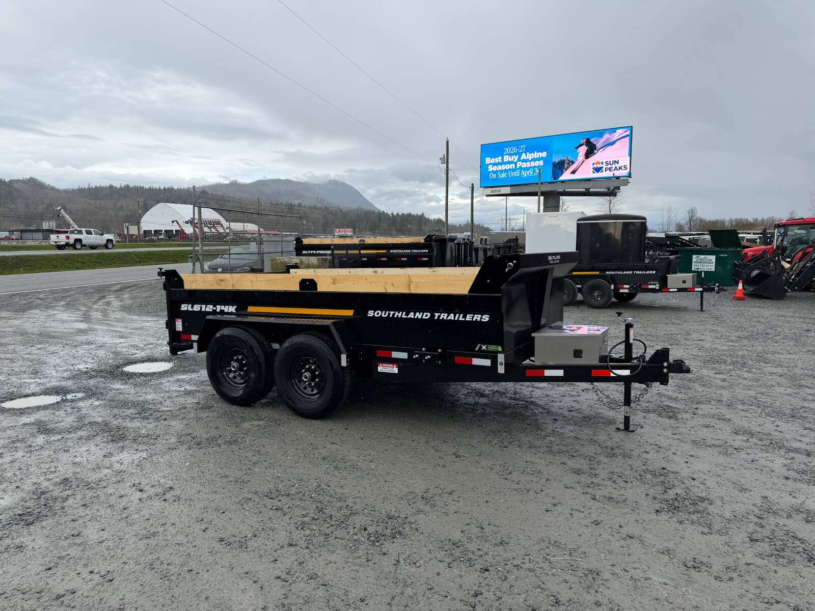 Photo of 2026 Southland 6X12 Dump Trailer 15,400LB Heavy Duty with Tarp & Ramps