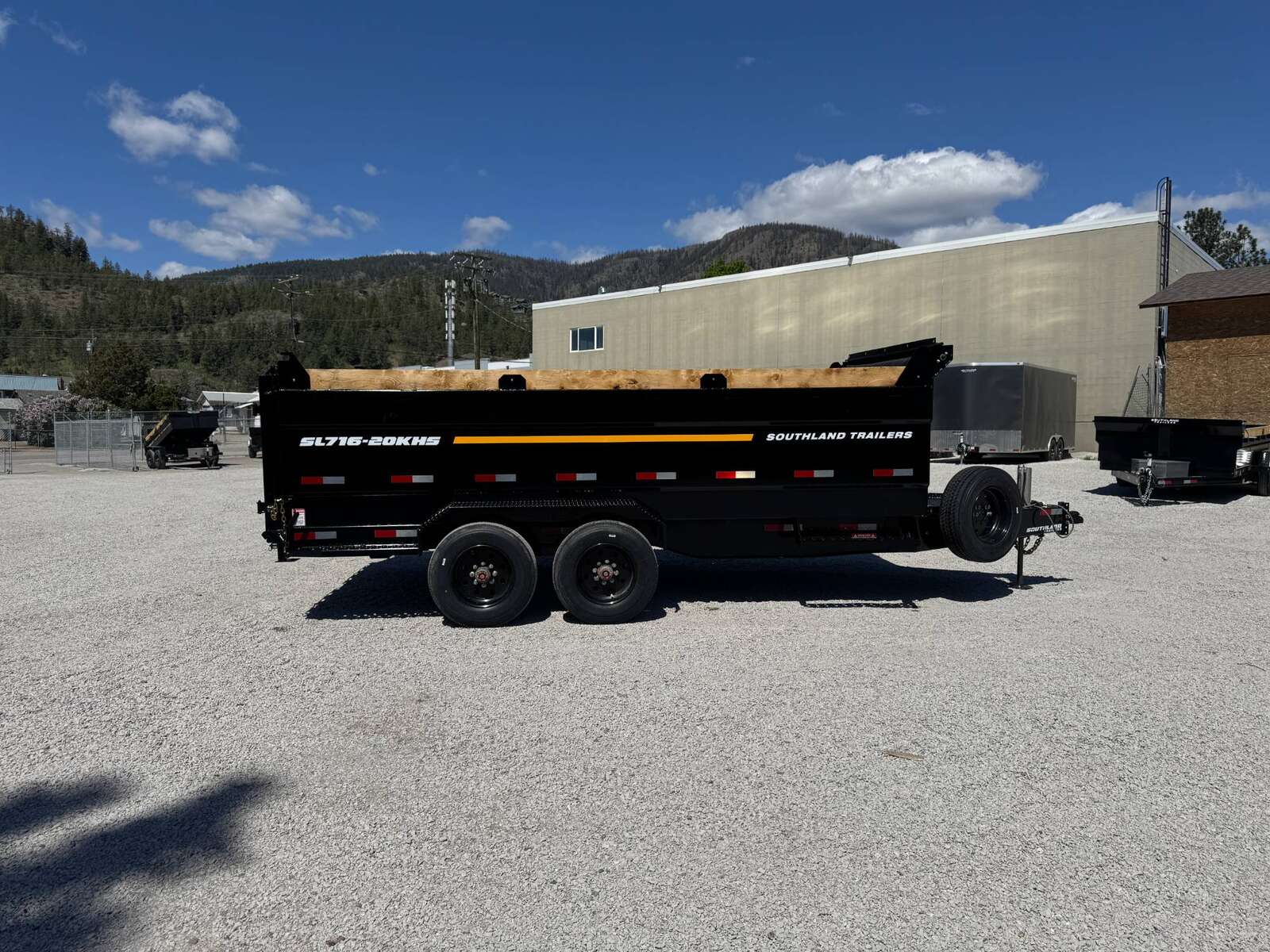 Photo of 2026 Southland 7x16 HD High Side Dump Trailer 22,000lb GVW w/ Tarp & Ramps