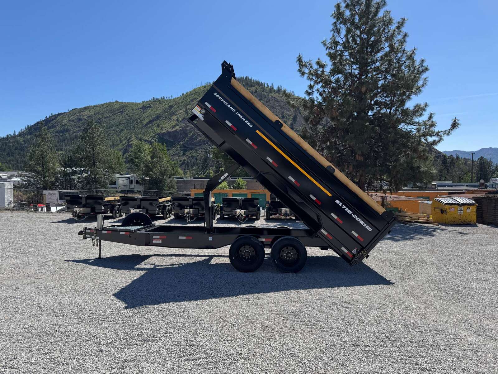 Photo of 2026 Southland 7x16 HD High Side Dump Trailer 22,000lb GVW w/ Tarp & Ramps