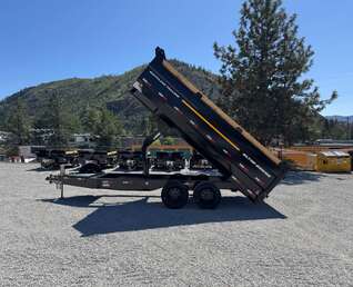 Thumbnail Photo of 2026 Southland 7x16 HD High Side Dump Trailer 22,000lb GVW w/ Tarp & Ramps