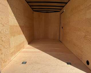 Thumbnail Photo of 2026 Royal Cargo 7X14 V Nose 7700LB GVW RAMP DOOR Pewter w/ Blackout Package Enclosed Cargo Trailer Extra Tall (GSR)