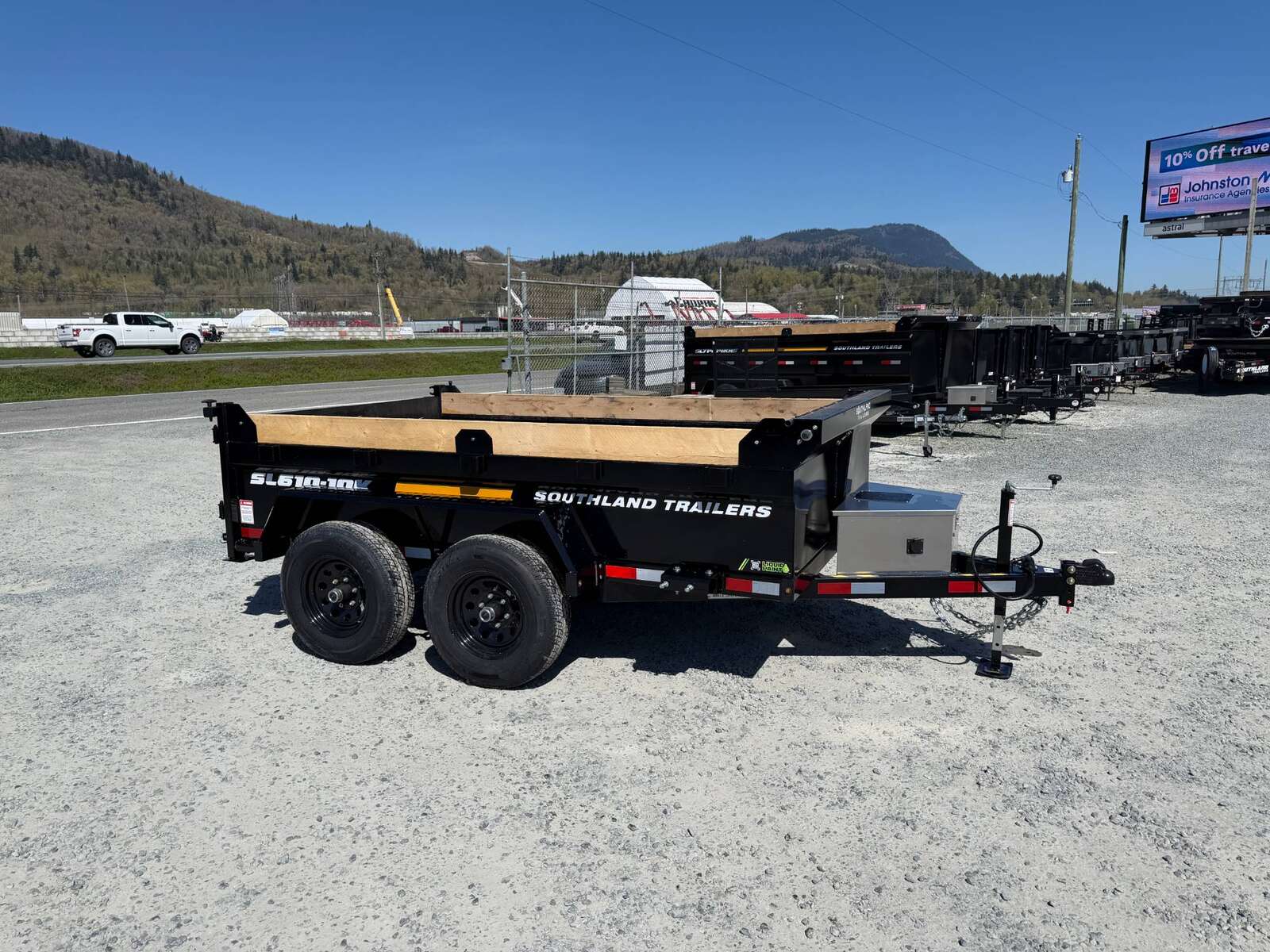 Photo of 2026 Southland 6x10 Dump Trailer 11,400lb GVW w/ Tarp & Ramps