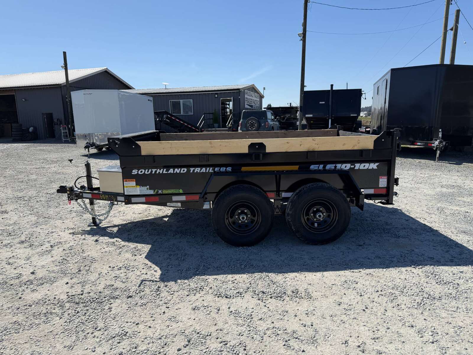 Photo of 2026 Southland 6x10 Dump Trailer 11,400lb GVW w/ Tarp & Ramps