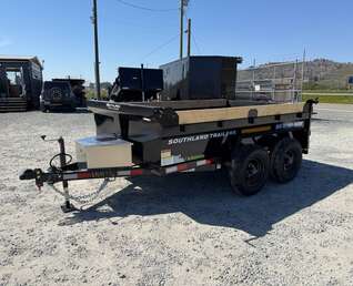 Thumbnail Photo of 2026 Southland 6x10 Dump Trailer 11,400lb GVW w/ Tarp & Ramps