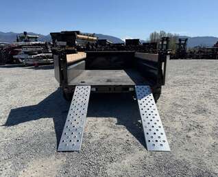 Thumbnail Photo of 2026 Southland 6x10 Dump Trailer 11,400lb GVW w/ Tarp & Ramps