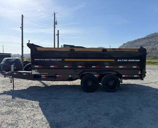 Thumbnail Photo of 2026 Southland 7x16 HD High Side Dump Trailer 22,000lb GVW w/ Tarp & Ramps