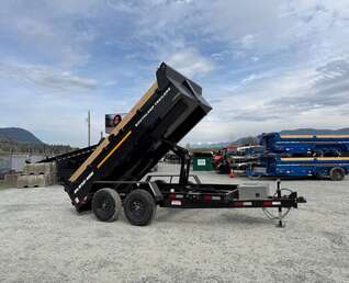 Thumbnail Photo of 2026 Southland 6X12 Dump Trailer 11,400LB GVW with Tarp and Ramps