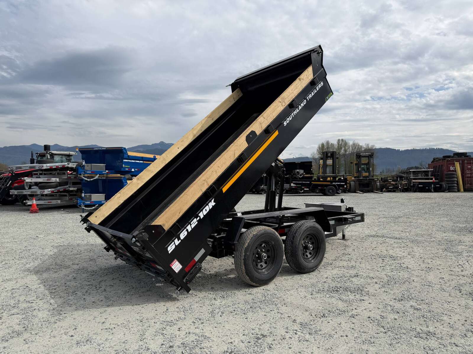 Photo of 2026 Southland 6X12 Dump Trailer 11,400LB GVW with Tarp and Ramps