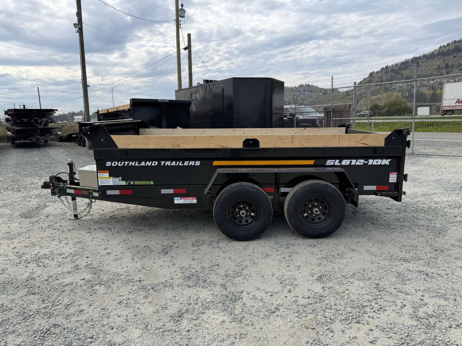 Photo of 2026 Southland 6X12 Dump Trailer 11,400LB GVW with Tarp and Ramps