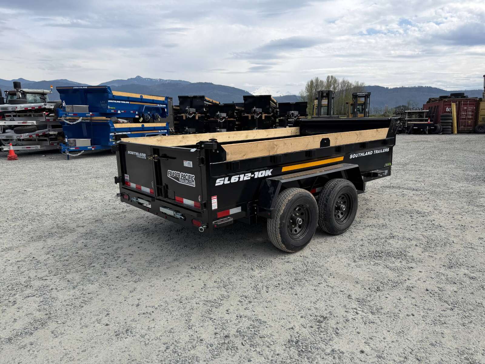 Photo of 2026 Southland 6X12 Dump Trailer 11,400LB GVW with Tarp and Ramps