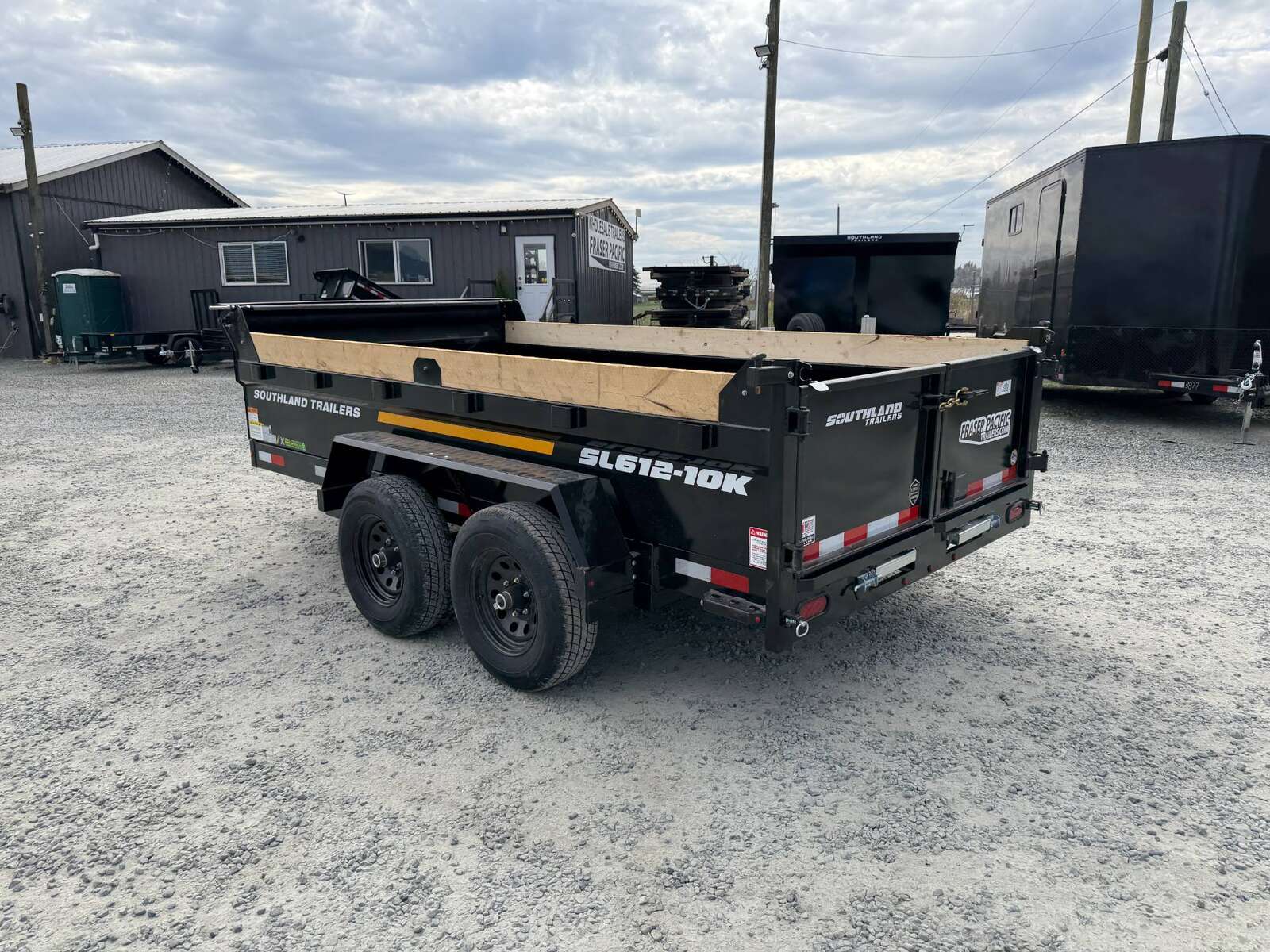 Photo of 2026 Southland 6X12 Dump Trailer 11,400LB GVW with Tarp and Ramps