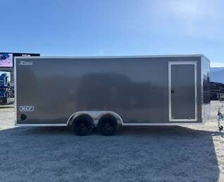 Thumbnail Photo of 2026 Alcom XLT Pro 8.5x20 Car Hauler Enclosed Cargo Trailer w/ Side escape door 7000lb GVW Charcoal Grey