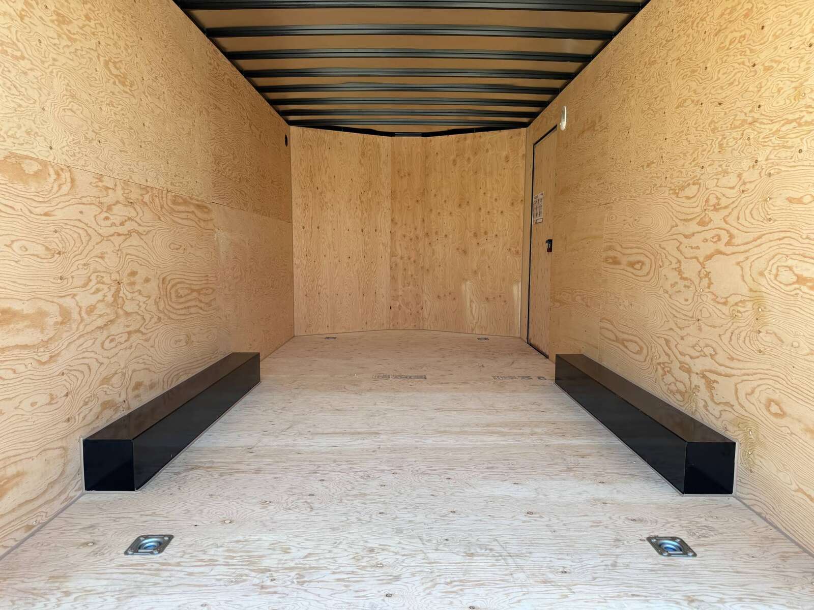 Photo of 2026 Royal Cargo 8.5X16 V NOSE Cargo / Enclosed Trailer BLACK RAMP DOOR EXTRA HEIGHT 11,400LB GVW (GSR)