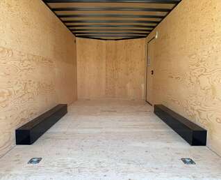 Thumbnail Photo of 2026 Royal Cargo 8.5X16 V NOSE Cargo / Enclosed Trailer BLACK RAMP DOOR EXTRA HEIGHT 11,400LB GVW (GSR)