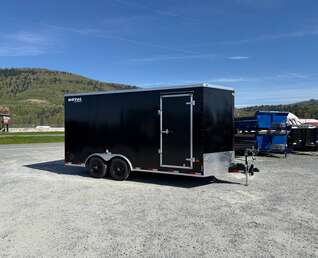 Thumbnail Photo of 2026 Royal Cargo 8.5X16 V NOSE Cargo / Enclosed Trailer BLACK RAMP DOOR EXTRA HEIGHT 11,400LB GVW (GSR)
